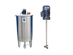 337L stainless steel mixing tank with propeller mixer